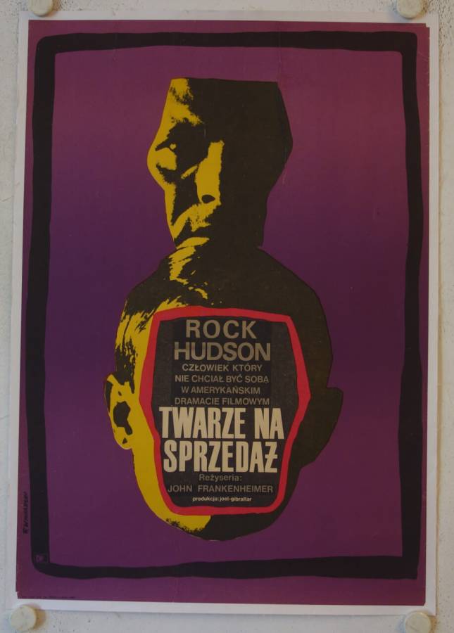 Der Mann der zweimal lebte originales polnisches Filmplakat